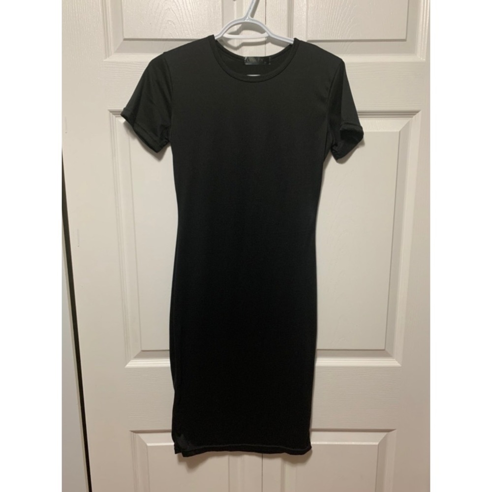 Black Midi Dress | M